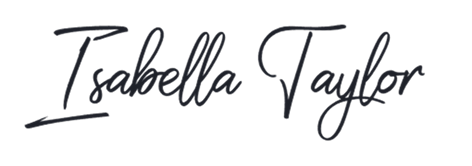 Name in cursive font examples in Bella Script font