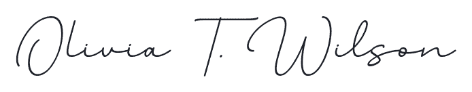 Signature font examples in Billion Miracles font