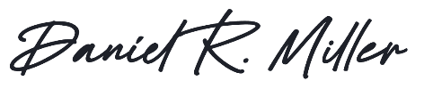 Signature font examples in Black font