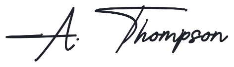 Signature font examples in Hathama font