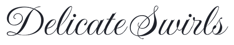 Flourish script font examples in Imperial Script font