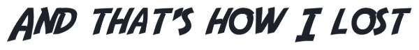Comic captions font examples in Adventure font