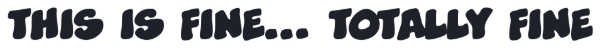 Comic captions font examples in Boogers BB font