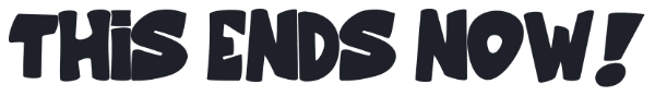 Speech bubble text font examples in Honey Bear font