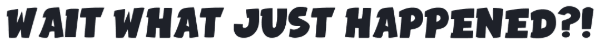 Speech bubble text font examples in Super Comic font