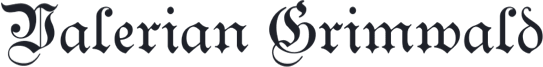 Blackletter names font examples in Deutsche Kanzlei font