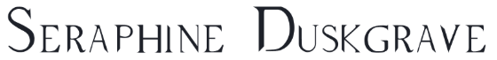 Blackletter names font examples in Supernatural Knight font