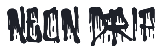 Graffiti tags font examples in Bad Things font
