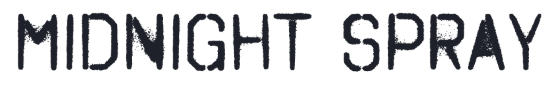 Graffiti tags font examples in Octin Spraypaint font