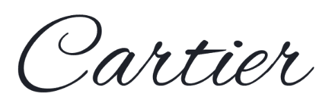 Brand names font examples in Alex Brush font