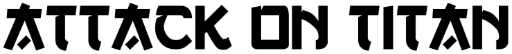 Anime titles font examples in Go3v2 font