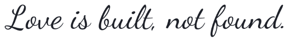 Romantic quotes font examples in Dancing Script font
