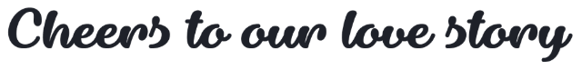 Anniversary text font examples in Dillon the Cat font