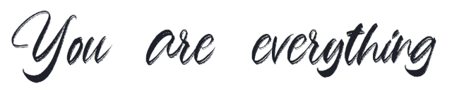 Anniversary text font examples in Flawless font