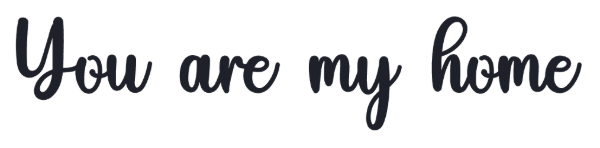 Romantic quotes font examples in Wedding Samantha font