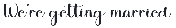 Wedding invitations font examples in Wedding Signature 4 font